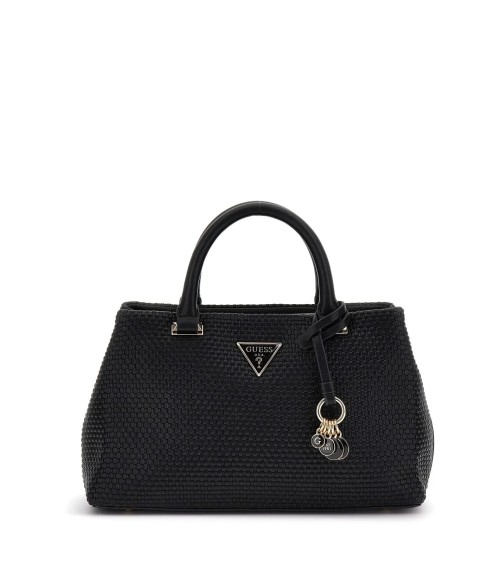 **Meta Title:** Buy GUESS Phaedra Black Satchel - Stylish & Chic
